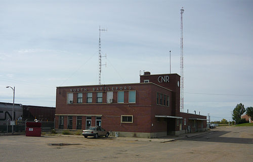 North Battleford railway station